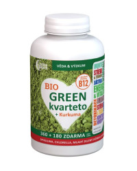 Astina BIO Green Kvarteto s kurkumou 360+180 tablet