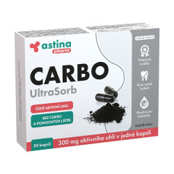 Astina CARBO UltraSorb 300 mg 20 kapslí