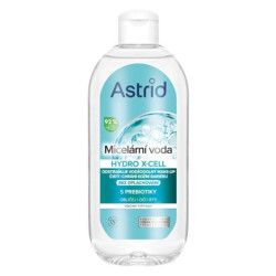 ASTRID Hydro X-Cell Micelární voda s prebiotiky pro všechny typy pleti 400 ml
