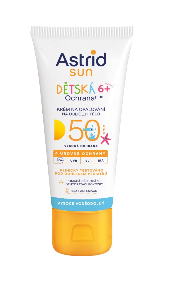 Astrid SUN Dětský krém na opalování SPF50 75 ml