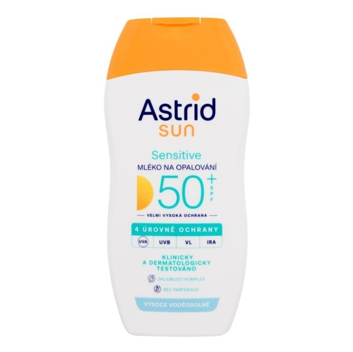ASTRID Sun Mléko na opalování pro citlivou pokožku OF 50+ 150 ml