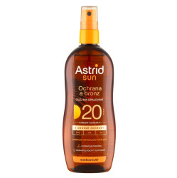 ASTRID Sun olej na opalování OF20 200 ml