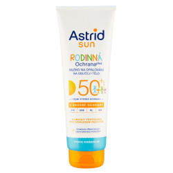 Astrid Sun Rodinná ochrana opalovací mléko SPF50+ 250 ml
