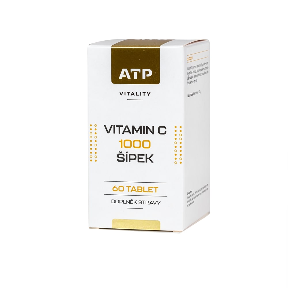 ATP Vitality Vitamin C 1 000 šípek 60 tablet