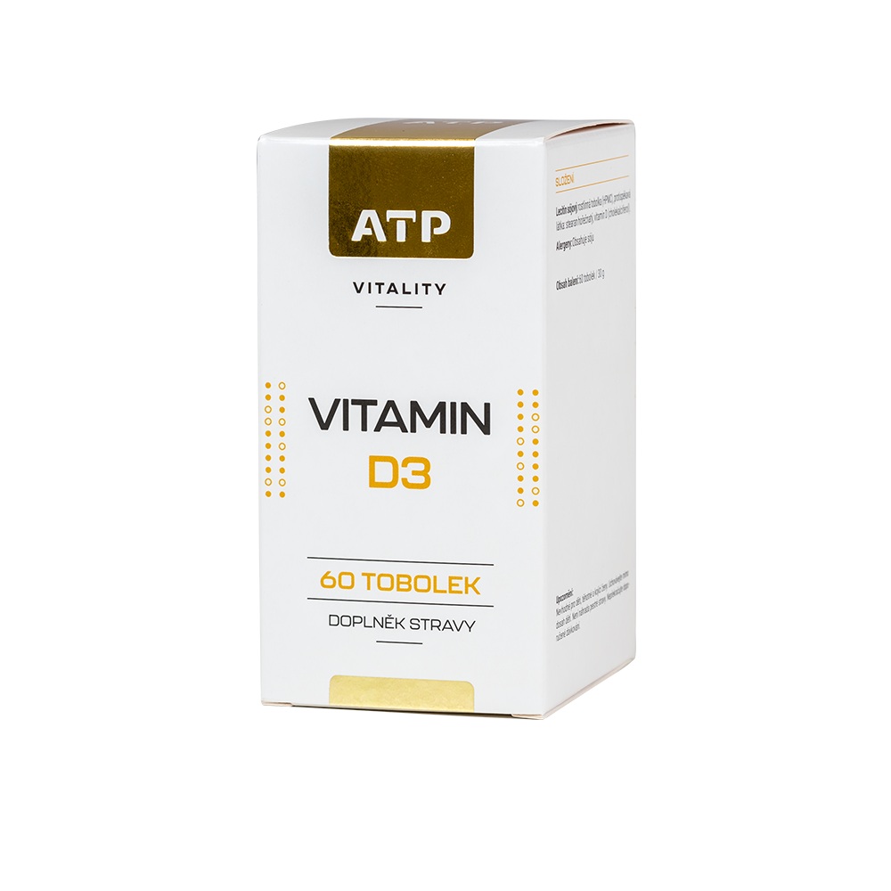 ATP Vitality Vitamin D3 60 tobolek