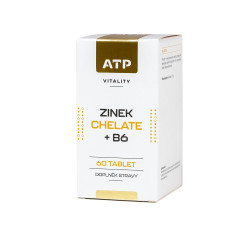ATP Vitality Zinek Chelate + B6 60 tobolek