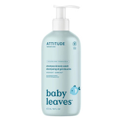 ATTITUDE Baby leaves dětský šampon a tělové mýdlo 2 v 1 Good Night 473 ml