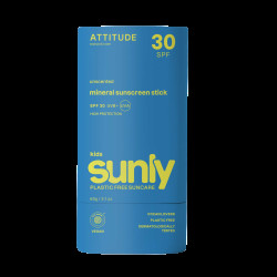 ATTITUDE Dětská 100 % minerální ochranná tyčinka na celé tělo (SPF 30) bez vůně 60 g