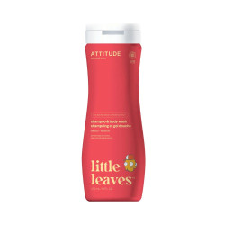 ATTITUDE Little leaves Dětské mýdlo a šampon 2v1 mango 473 ml