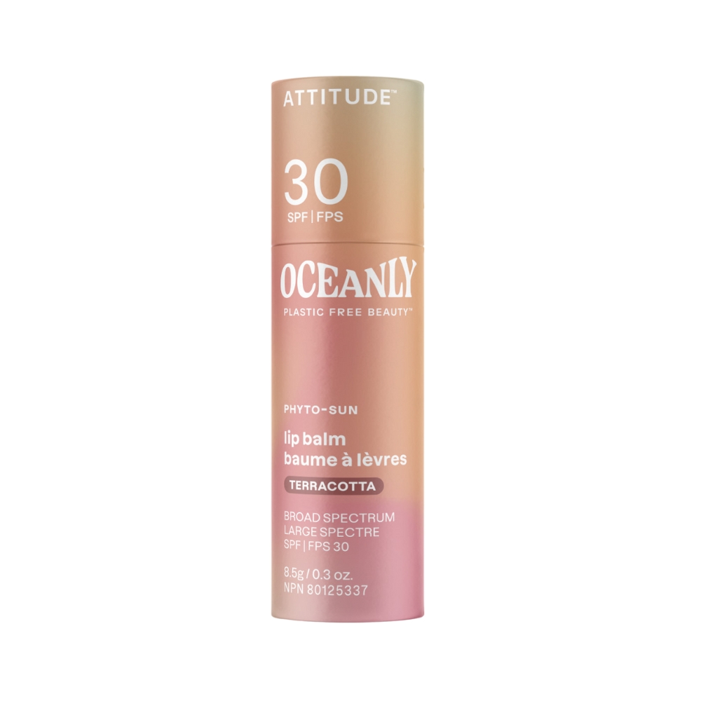 ATTITUDE Oceanly Tónující balzám na rty SPF30 Terracotta 8,5 g