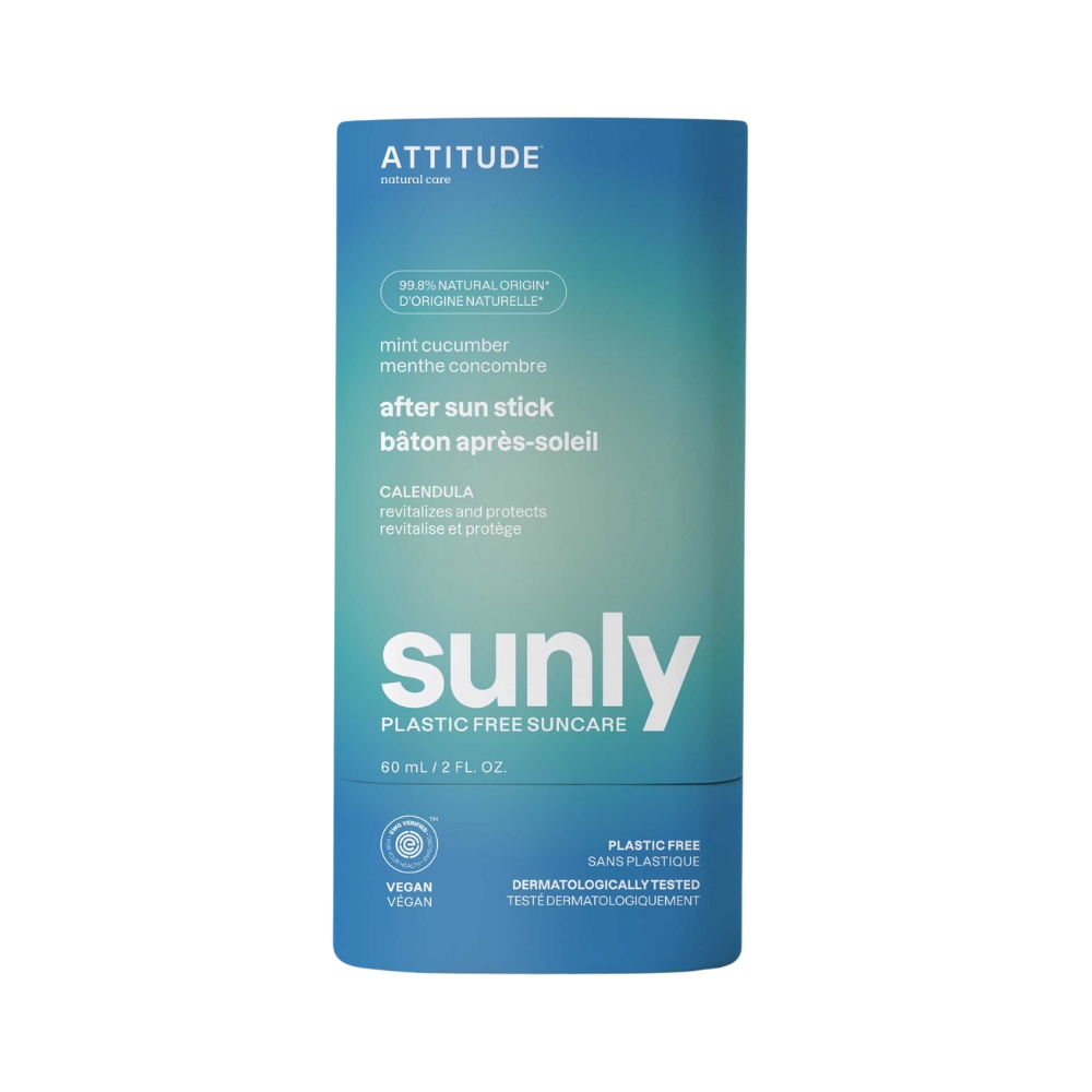 ATTITUDE Oceanly Zklidňující krém po opalování s mátou a okurkou 60 ml