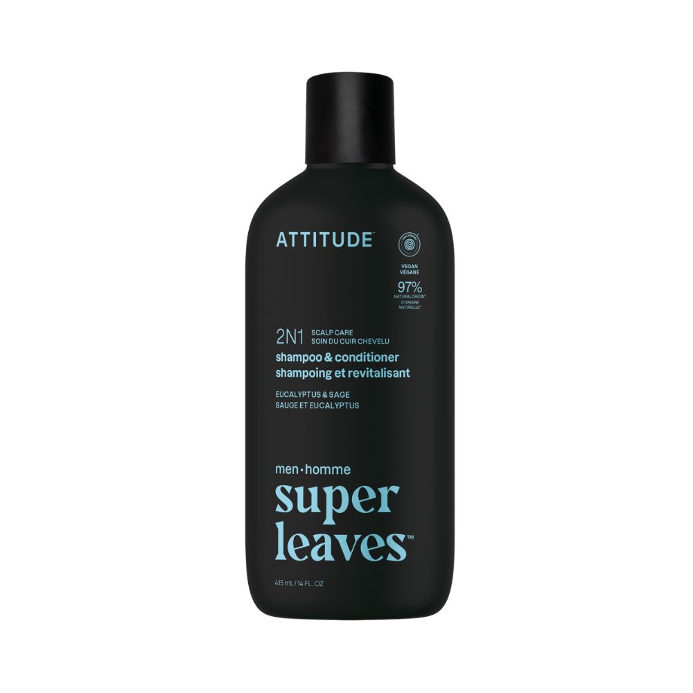 ATTITUDE Pánský šampon a kondicionér 2v1 Eukalyptus & Šalvěj 415 ml