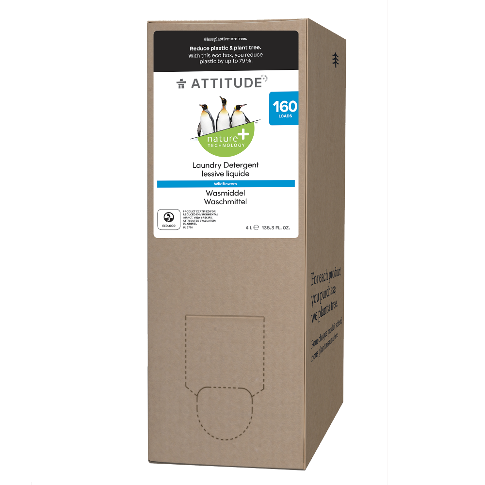 ATTITUDE Prací gel s vůní lučních květin náhradní kanystr 4 l