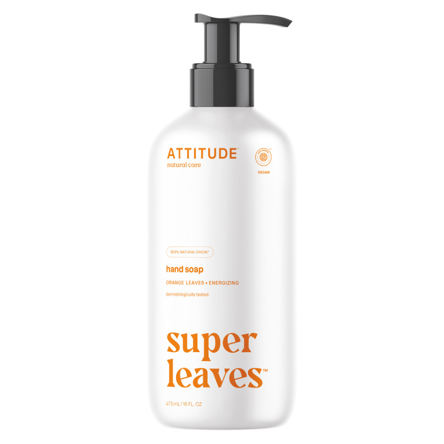 ATTITUDE Super leave Přírodní mýdlo na ruce Pomerančové listy 473 ml