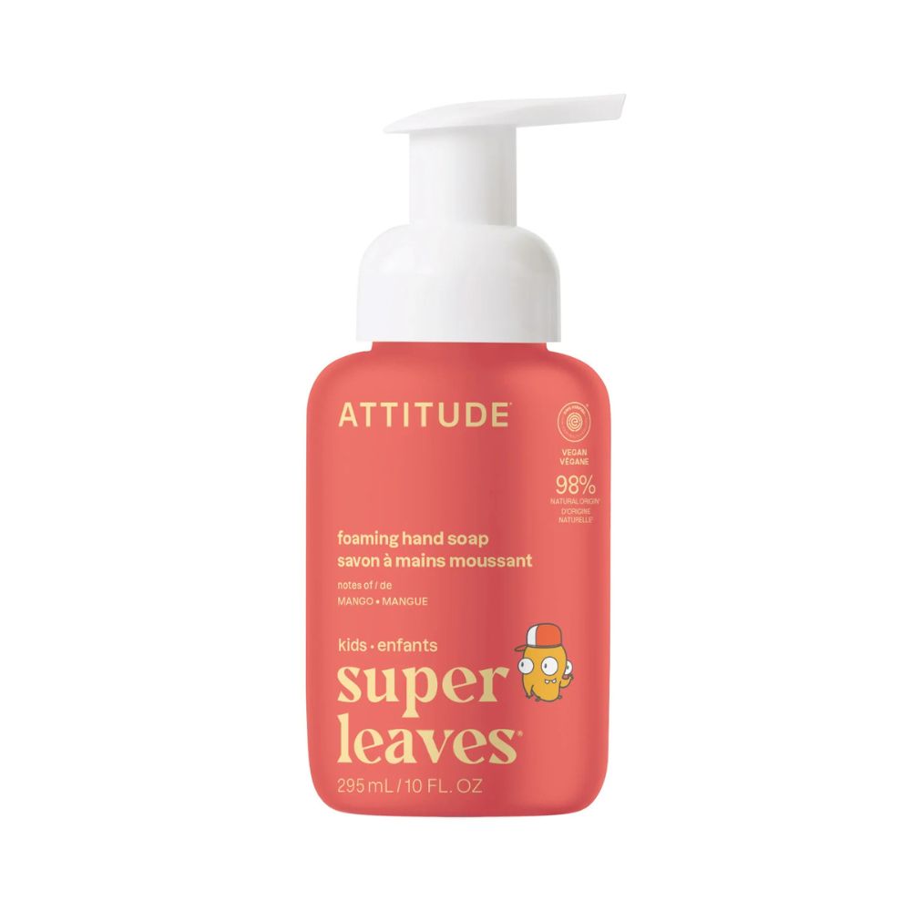 ATTITUDE Super leaves Kids Dětské pěnivé mýdlo mango 295 ml