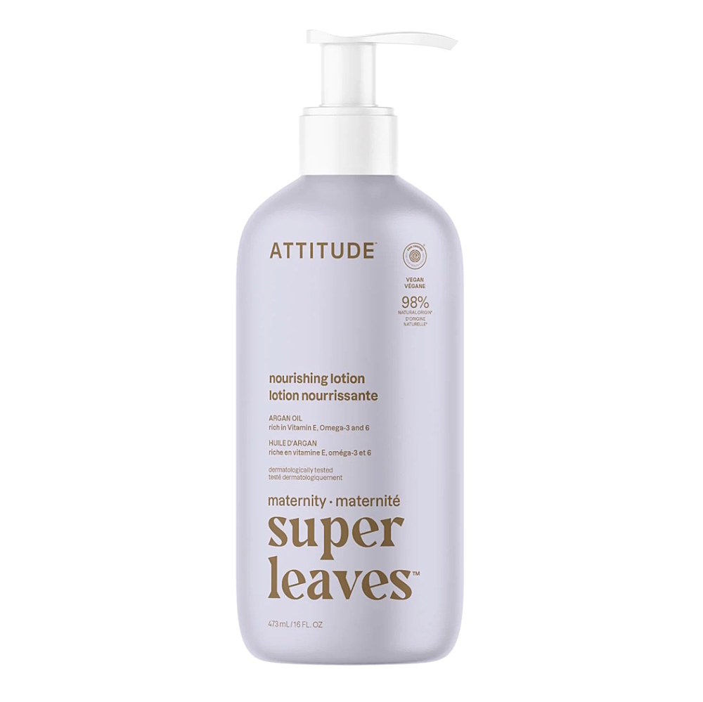 ATTITUDE Super leaves Maternity tělové mléko pro těhotné s arganem 473 ml