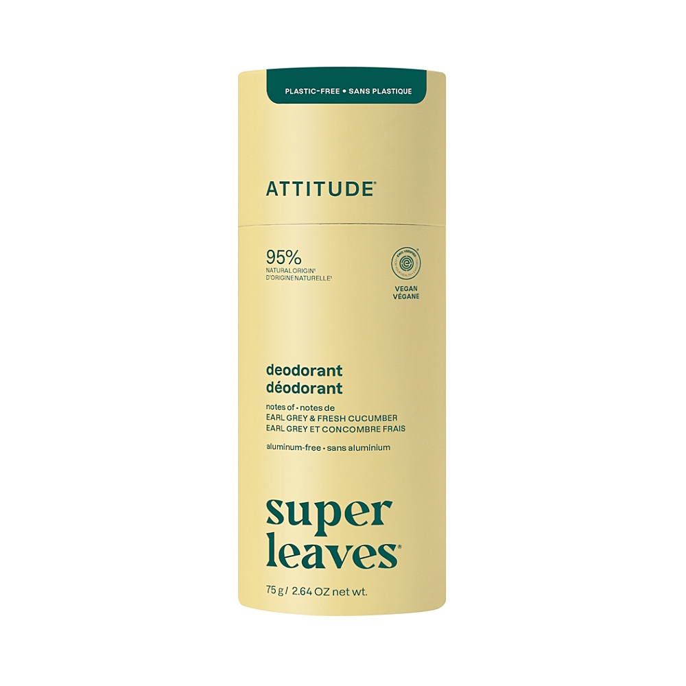 ATTITUDE Super leaves přírodní deodorant earl grey & okurka 75 g