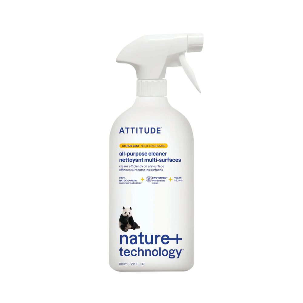 ATTITUDE Univerzální čistič s vůní citronové kůry rozprašovač 800 ml