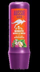 AUSSIE 1 Minute Miracle Mask, Maska na vlasy 250 ml
