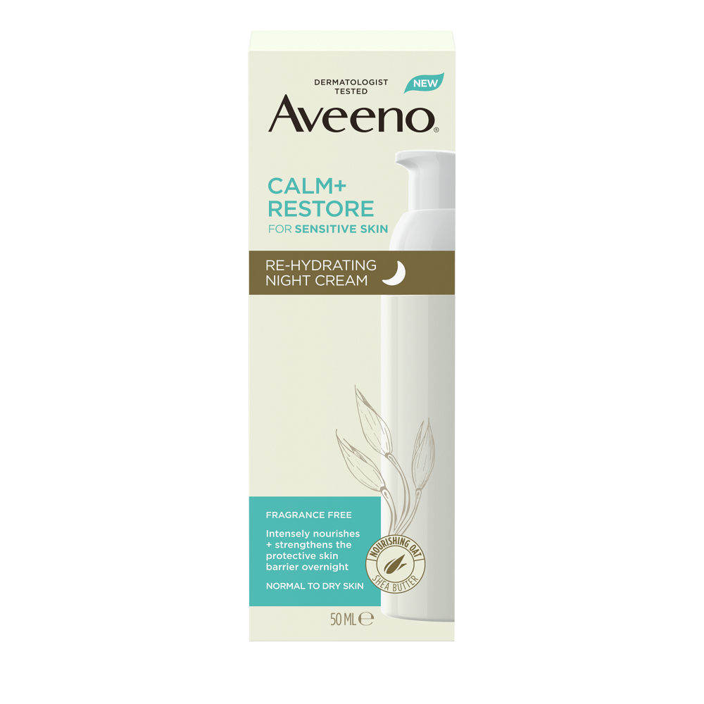 AVEENO Calm+Restore Rehydratační noční krém 50 ml