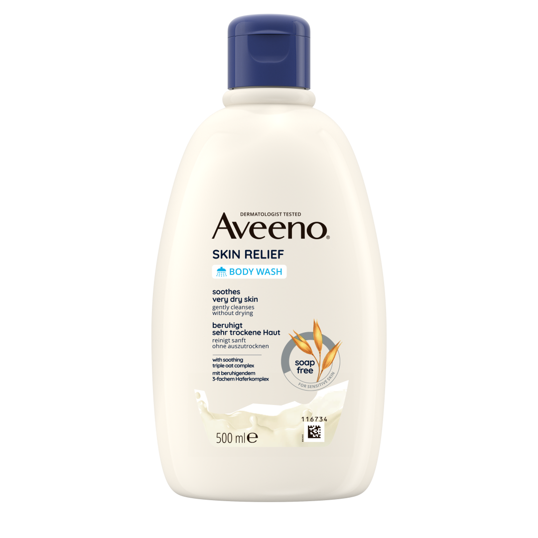 AVEENO Skin Relief Hydratační sprchový gel bez parfemace 500 ml