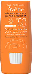 AVÈNE Avene Tyčinka na citlivá místa SPF 50+ 8 g