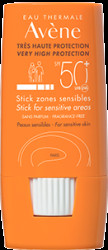 AVÈNE Avene Tyčinka na citlivá místa SPF 50+ 8 g