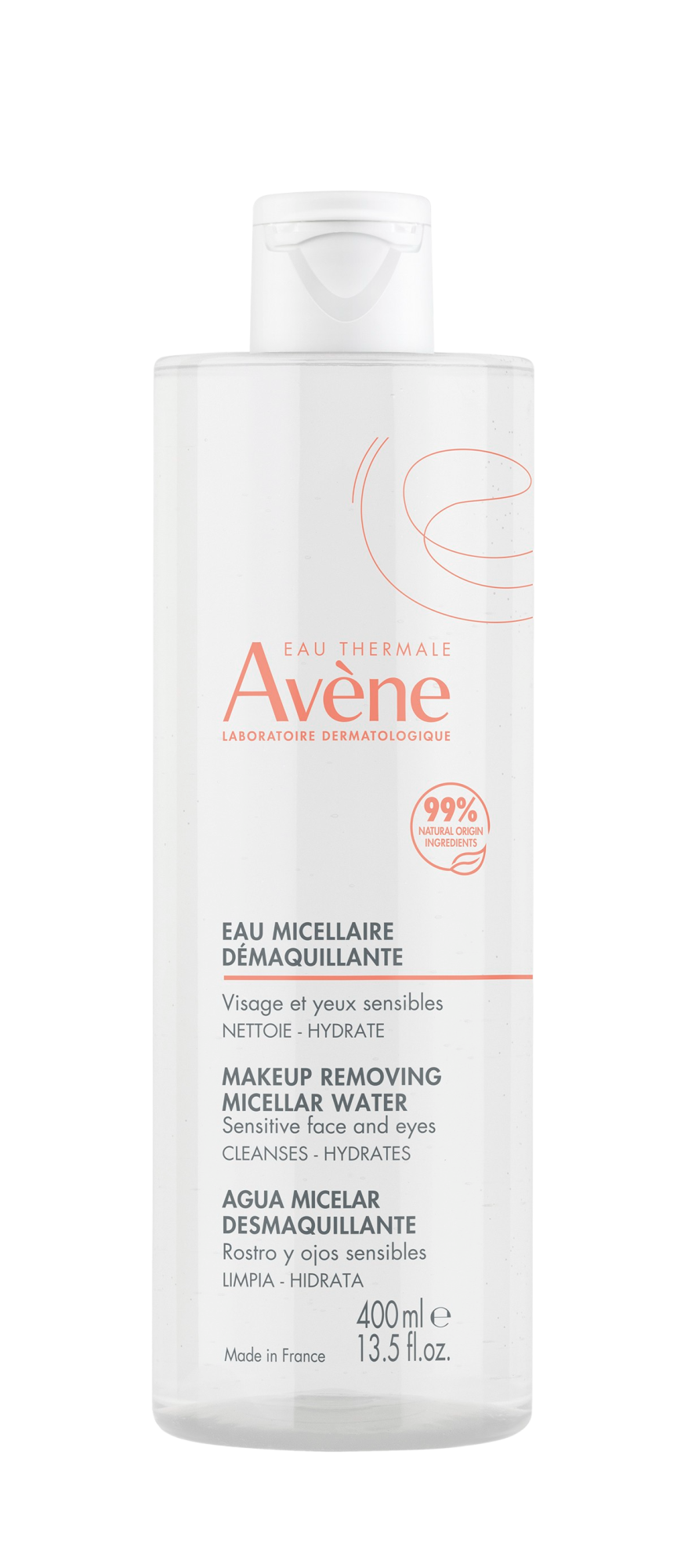 AVÈNE Micelární voda na odlíčení 400 ml