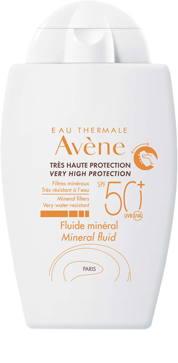 AVÈNE Minerální fluid SPF 50+ pro přecitlivělou, intolerantní nebo alergickou pleť 40 ml