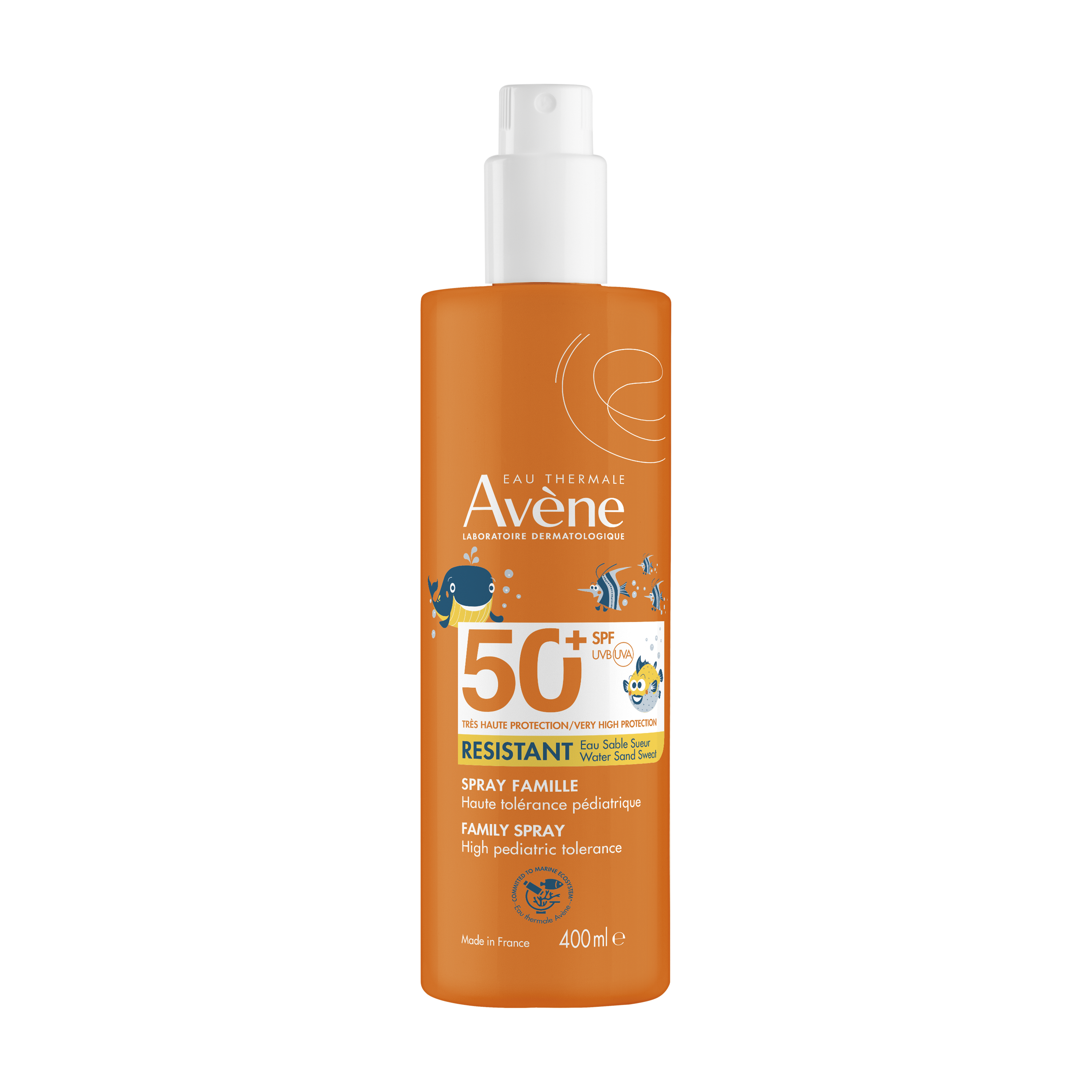 AVÈNE Sprej pro celou rodinu SPF50+, 400 ml