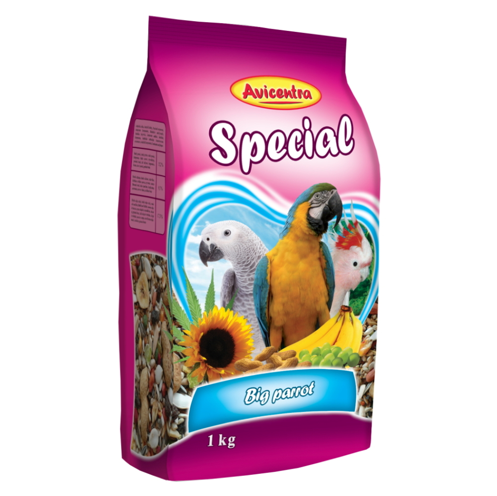 AVICENTRA Speciál velký papoušek 1 kg