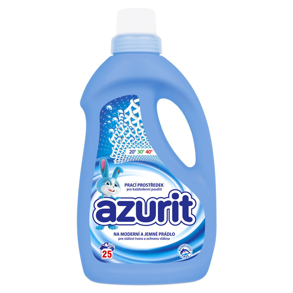 AZURIT Prací gel na moderní a jemné prádlo 62 praní 2,48 l