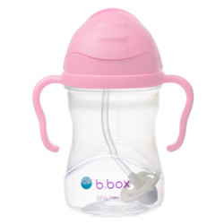 B.BOX Hrneček s brčkem třešňový květ 6m+ 240 ml