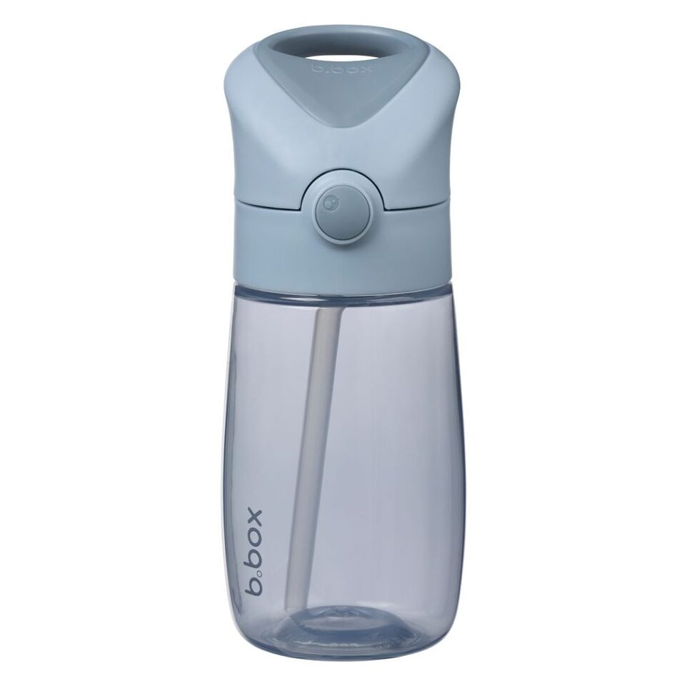 B.BOX Láhev na pití s brčkem Junior chill out 380 ml