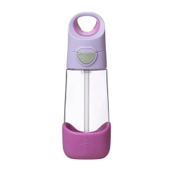 B.BOX Lahev na pití s brčkem sugar plum 450 ml
