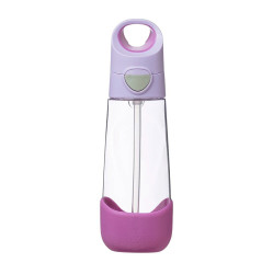 B.BOX Lahev na pití s brčkem sugar plum 600 ml