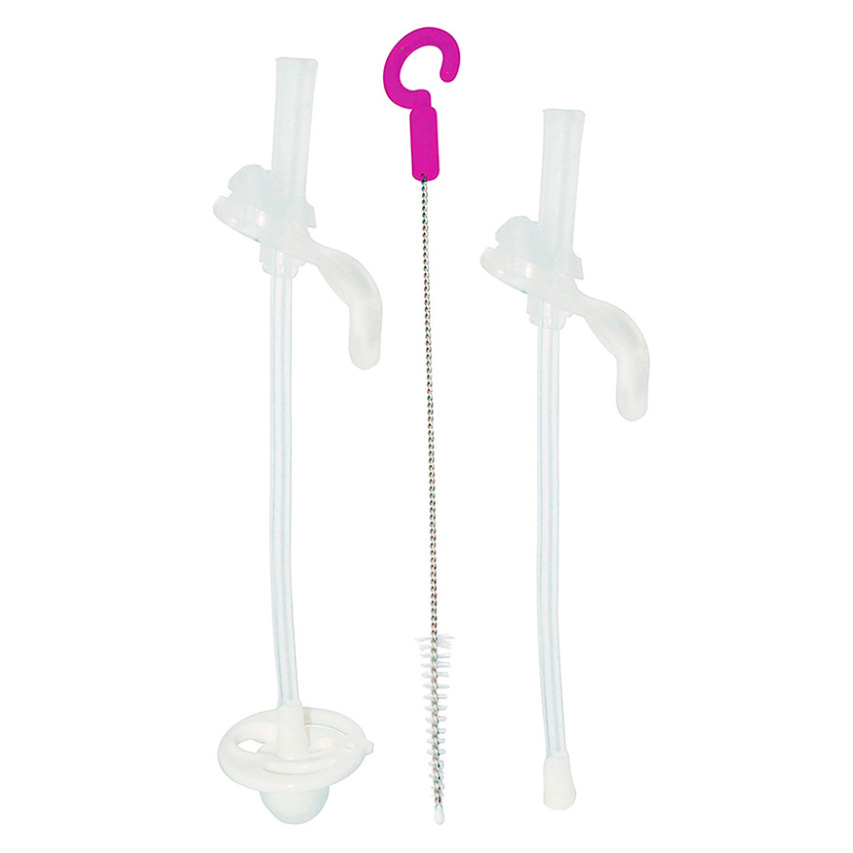 B.BOX Náhradní brčka 2ks a čistící kartáček