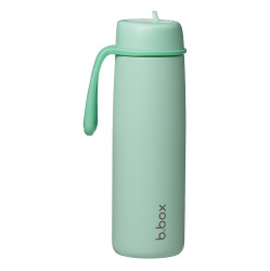 B.BOX Nerezová termolahev s brčkem spearmint 690 ml
