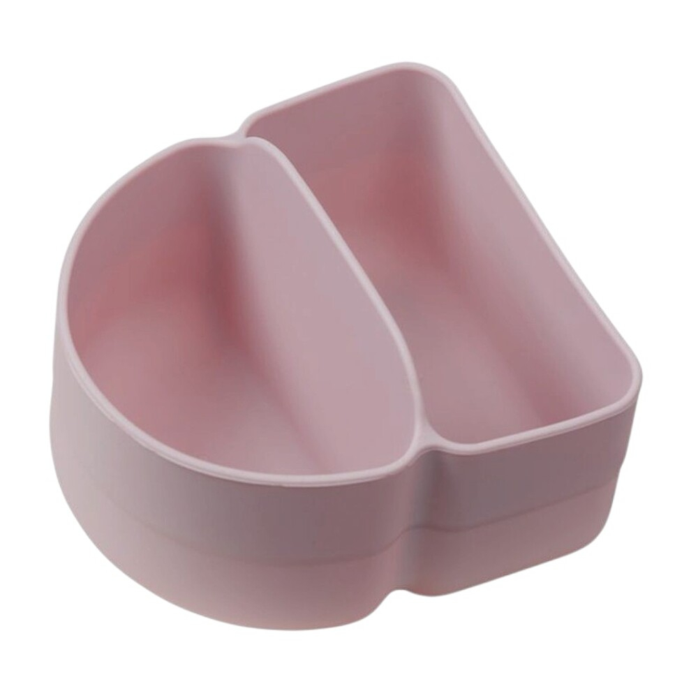 B.BOX Silikonový organizér do malého svačinového boxu růžový 185 ml