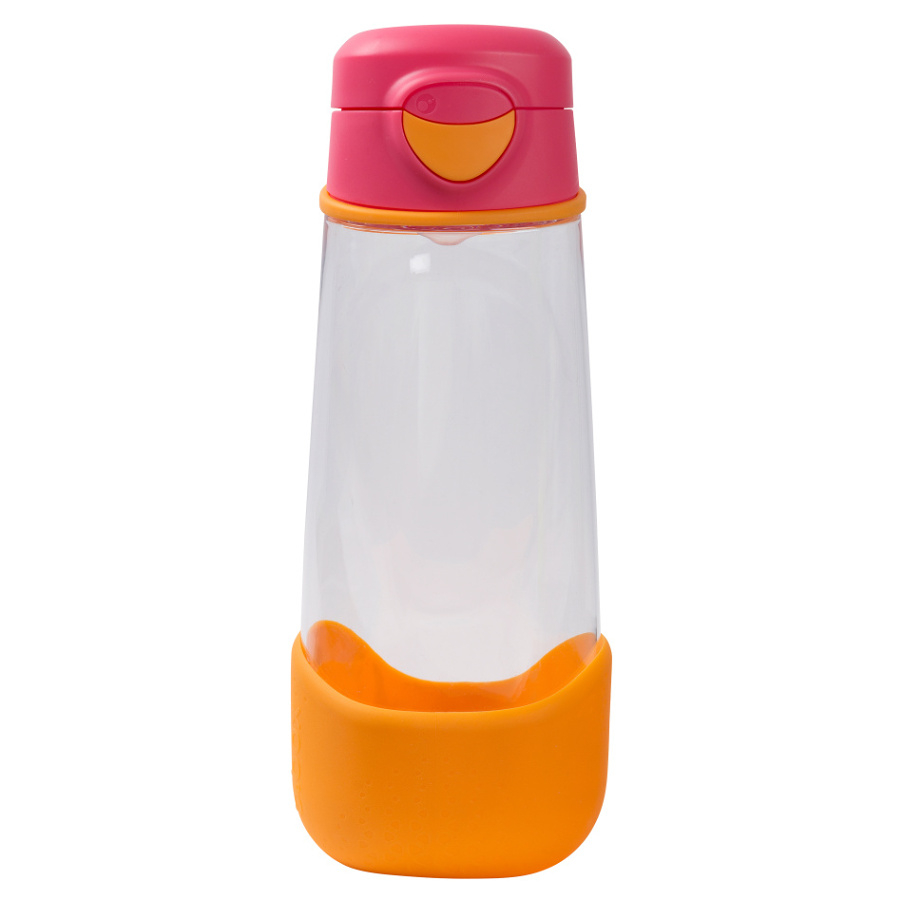 B.BOX Sport láhev na pití růžová/ oranžová od 3 let 600 ml