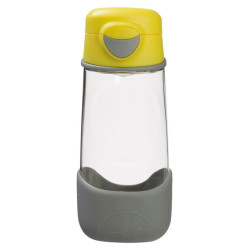 B.BOX Sport lahev na pití žlutá/šedá 12m+ 450 ml