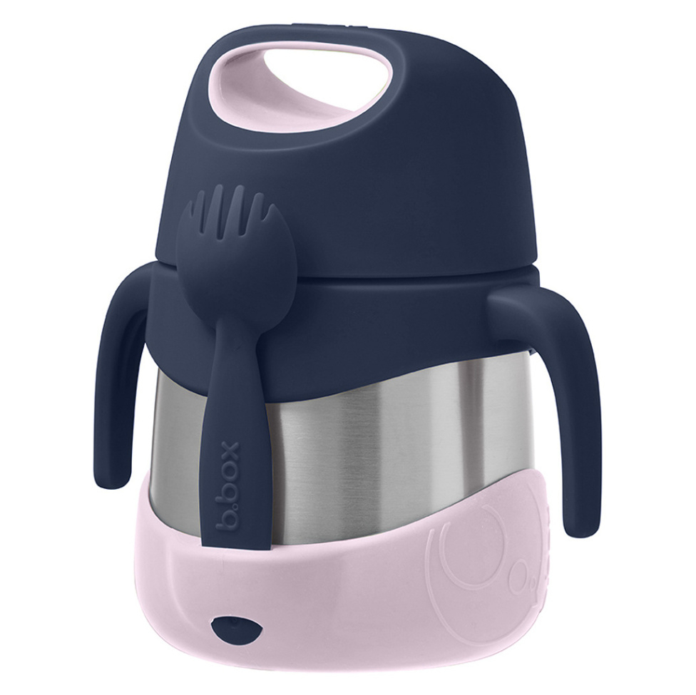 B.BOX Termoska na jídlo indigo/růžová 6m+ 335 ml