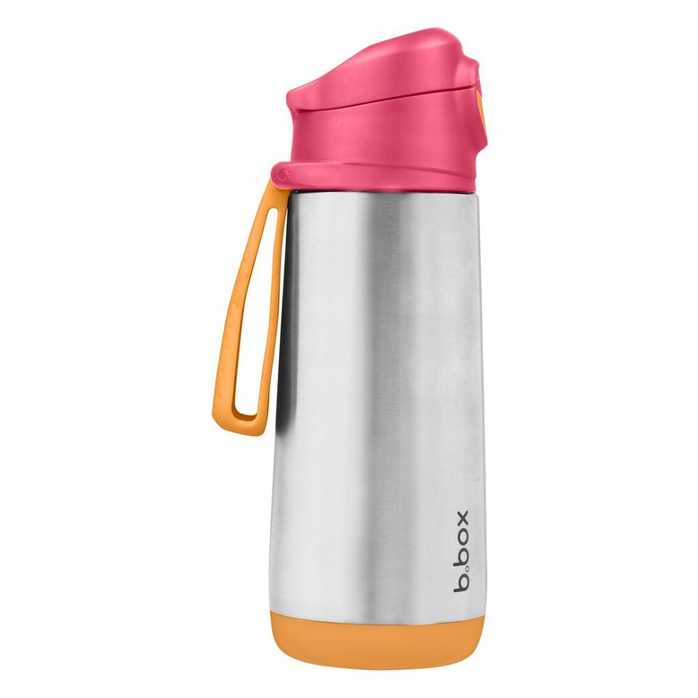 B.BOX Termoska na pití sport růžová/oranžová 500 ml