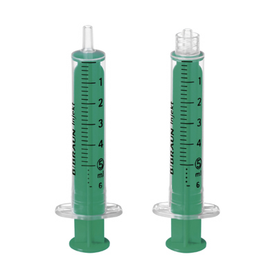 B.BRAUN Stříkačka INJEKT 2-dílná 5ml LE červená ster. 100 ks