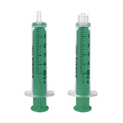 B.BRAUN Stříkačka INJEKT 2-dílná 5ml LE červená ster. 100 ks