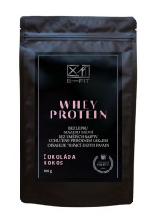 B-Fit Club Whey Protein Exclusive čokoláda-kokos 300 g
