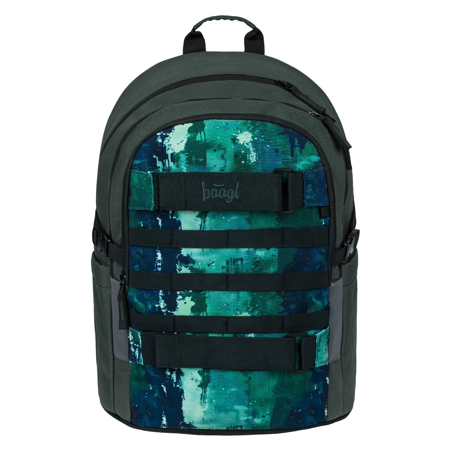 Baagl Školní batoh Skate Forest