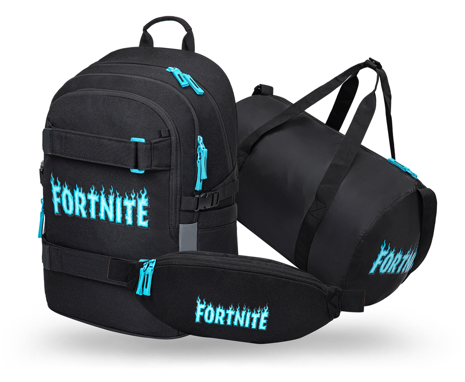 Baagl Školní set Skate Fortnite Blue