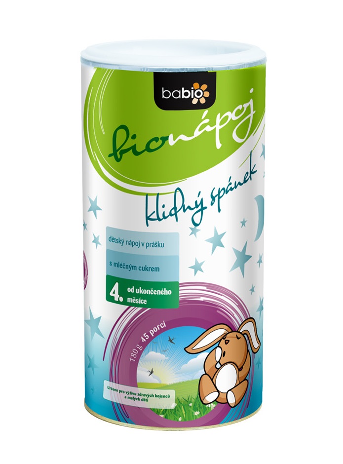 Babio Dětský bionápoj klidný spánek od ukončeného 4. měsíce 180 g