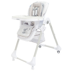Baby Mix Jídelní židlička Infant grey
